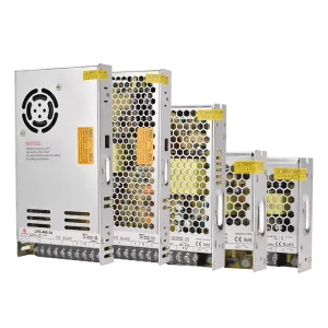 Adjustable 15W 500W AC DC Power Supply Single Design Switching Power Supply for Industrial Use LRS 24V Industry Power Supply