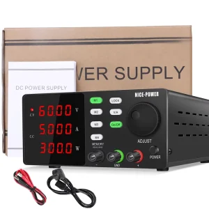 Adjustable AC to DC Laboratory Power Supply 0-60V 0-5A 300W Programmable
