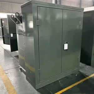American Type Three Phase Pad Mounted Oil Immersed Distribution Transformer 100kVA 500kVA 33kV 11KV Full Copper Copper Aluminum
