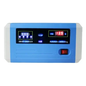 Auto Detecting 12V 24V Battery Charger for Cars and Motorcycles