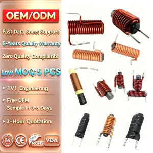 BPXQ-29 High Current Power Crossover Ferrite Core Inductor High Q Factor Low Loss for EV Charging Piles Wireless