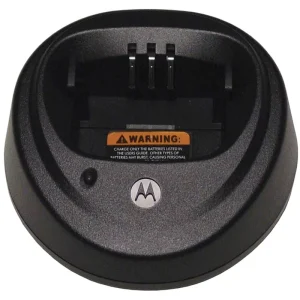 Base Charger for Motorola CP040 CP140 CP150 CP160 CP180 CP200 GP3188 EP450 Etc for NNTN4497 Battery Without AC Power Adapter
