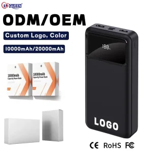 Batterie Externe Fast Charging Portable Charger Power Bank 10000mAh 20000mAh With Cable For Phone