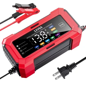 Battery Charger 12v6A Smart Charge Pulse Car Battery Charger