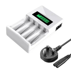 Battery Charger Adapter AA AAA NiMH Chargeable Battery with Charger