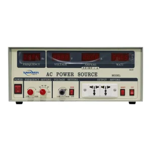 Bench Top Single Phase 1KVA Precision Laboratory Programmable 300V AC Power Supply Source