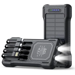 Best Solar Power Bank Portable Solar Charger Portable Power Bank Waterproof