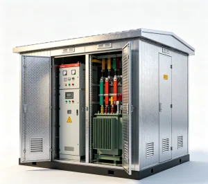Box type substation outdoor prefabricated substation high voltage combined box type transformer factory customization