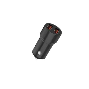 C01 Fast Car Charger Dual USB 4.8A Output with Overvoltage Temperature Protection for 12 24V Vehicles