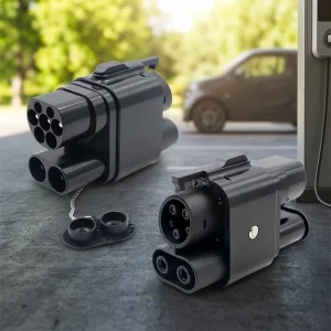 CCS2 to CCS1 EV Charging Adapter 250kW DC Fast Converter for US J1772 on European CCS2 Charging Stations