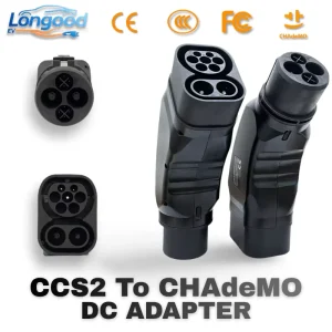 CCS2 to CHAdeMO Adapter EV Connector Japanese CHAdeMO EV at EU CCS Electric Vehicle Fast Charge