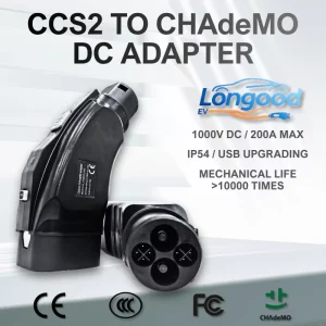 CCS2 to CHAdeMO High Quality Adapter EV Connector Japanese CHAdeMO EV at EU CCS Fast Charge Electric Vehicle Charge