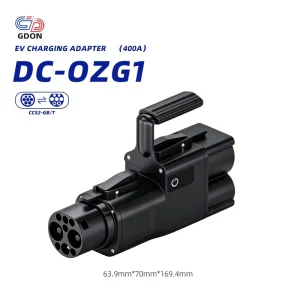 CCS2 to GB/T Adapter 400A 1000V DC Fast Charging Converter CCS Combo 2 to GBT IP54 Waterproof for Chinese Electric Vehicle