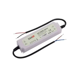 CCTV Camera Switching Power Supply 12V/24V AC/DC IP67 Waterproof Slim Strip Single Output CE RoHS