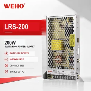 CCTV LED Driver AC-DC Power Supply LRS-200 12V 15V 24V 48V 17A 14A 8.8A 4.4A
