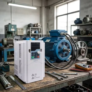 CE Certified Three-phase 380V 11kW 15HP 50/60Hz Frequency Inverter Motor Mounted