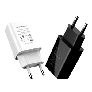 CE GS Certified EU AC Plug USB Port Wall Travel Charger Adapter 5V 1A OVP OCP Protection Retractable Cable Foldable
