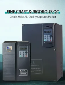 CE ISO Certified HL7000 Single and Three Phase 220V Vector Control VFD Drive 1.5KW 4KW IP21 for AC Motor and Compressor