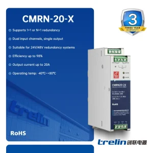 CMRN 20 20A Industrial Redundancy Module for Critical Control System & Mechanical Equipment 1+1 N+1 Redundant