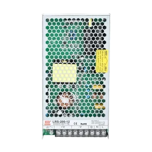CNMW LRS-200-12 Enclosed Type SMPS Power Supply Adjustable 12V 17A Single Output High Efficiency Industrial Use 100-240VAC Input