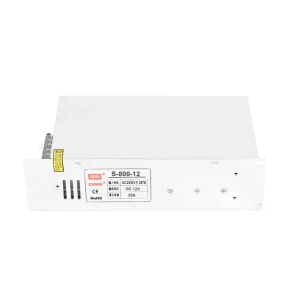 CNMW S 800 12 High Power Industrial Switching Power Supply 800W 12V Single Output 60Hz 86% Efficiency Direct From Manufacturer
