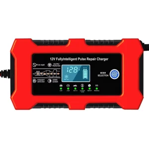 Car Battery Charger 12V10A Smart Lead Acid with Display Fast Charging 110 220V Input 120W