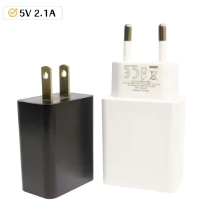 Caricabatterie USB 5V 2A PCBA 10W Wall Plug Cargador USB Adaptor 2.1A 5V Mobile Phone Charger Travel Power Adapter Dual Charger