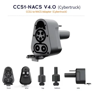 Charging Plug NACStoCCS1 1000V 600kW IP54 Rated for Cybertruck Tesla in USA