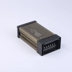 China Factory Gold Rainproof LED Switching Power Supply Module DC AC 12V 300W 25A Word Signboard Transformer for LED Strip Light