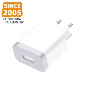 China Factory Supply Portable 10W USB QC2.0 Laptop & Phone Charger Block 5V 2A Fast Charging Adapter for Home Office Travel