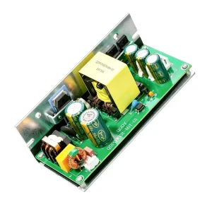 Compact AC-DC 24V 10A Single Output Open Frame Power Supply Board with Transformer Capacitors