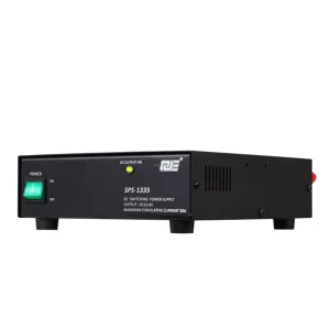 Compact Bench Ham Radio Power Supply 30Amp AC-to-DC 13.8 Volts Fixed Output SPS-1335 Support Auto Battery Power Supply