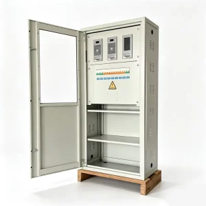 Compact Floor Type Indoor Power Distribution Cabinet With Display Panels for Reliable Indoor Electrical System Operation