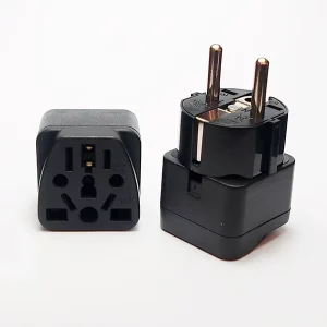 Compact Universal Travel Plug Converter Adapter Plug Chargers for Europe Germany Factory Price Laptop Usage AC Port
