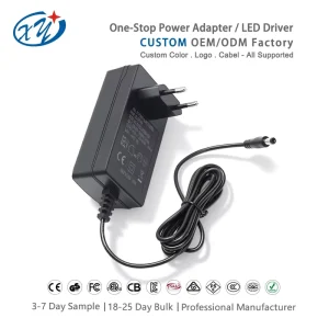Constant Voltage Wall Plug LED Power Driver 65W 72W CE FCC Custom Parameter Factory Direct