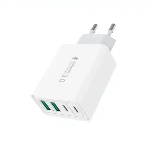 Cross border 20W 2A+2C Multi port Fast charging Charger PD + QC 3.0 Compatible for Android Phones