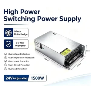 Custom 1500W Adjustable Switching Power Supply
