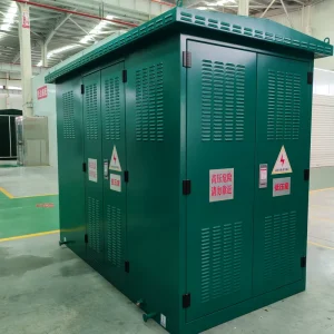 Custom 160kVA 2500kVA Metal Containerized Power Substation 10kV 50 60Hz Three Phases Prefabricated Industrial Mining Unit