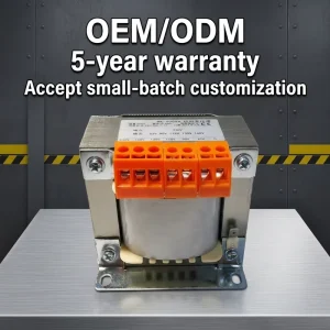 Custom 600VA BK EI Transformer Multi Tap Low Frequency Power Isolation Control Safety Transformer Small Batch Factory
