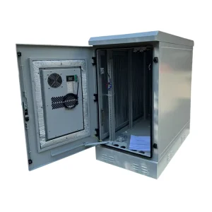 Custom OEM/ODM IP55 Galvanized Steel Powder Coated Outdoor Network Cabinet W600*H850*D500mm Telecommunications Equipment