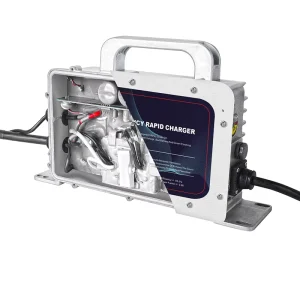 Customised High Power 2.3KW 24V 50A Battery Charger OTP Protected for Electric Scooter Forklift Trucks