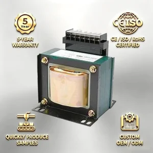 Customizable 220V 24V 110V 12V EI Low Frequency 50 60Hz Pure Copper Winding Heavy Duty Single Phase Industrial Power Transformer