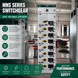Customizable 500a Automatic Transfer Switch Panel Indoor Steel Power Distribution Cabinet for Buildings