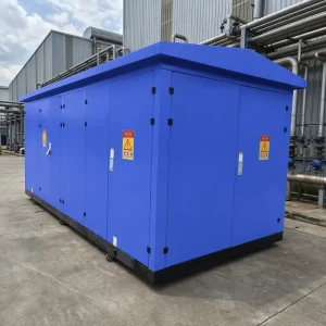 Customizable Compact 12kV 630A-1250A IP40 Steel Transformer Station ZBW-12/0.4-1600 for Solar Power System