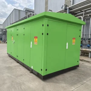 Customizable Prefabricated Compact 12kV 630A-1250A IP40 Steel Substation Box Type Transformer Station Power Power Distribution