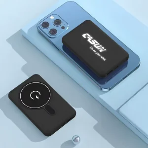 Customized OEM 15W Magnetic Wireless Power Bank with Logo