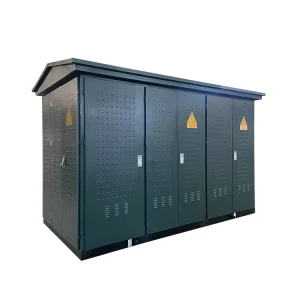 Customized Outdoor European Type Prefabricated Box Substation 12kV Ring Main Unit IP54 OEM Sheet Metal Cabinet