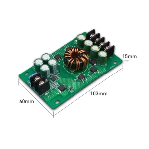 DC-100V5-02 DC Converter Open Frame Power Supply 5V 20A Switching 101-200W Bare Board for Car Display Banner