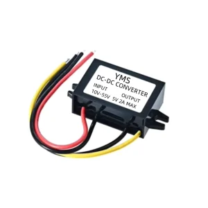 DC 12V 24V 36V 48V 5V 2A 10W Auto Car Motorcycle Bus Truck Buck Power Supply Board Converters Step Voltage Converter