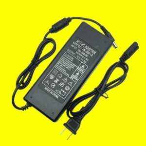 DC 12V 5A LED Strip Light Driver Switch Power Supply AC DC Adapter 60W Power Adapters for LED Light Strips